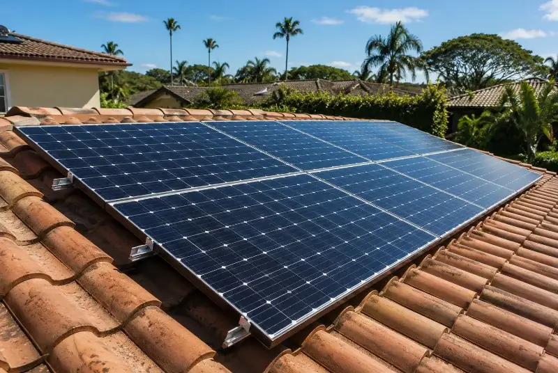 Installation de panneaux solaires aux Touches-de-Périgny